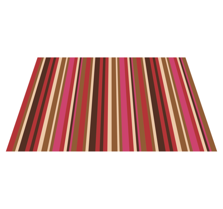 Vinyl rug bohemian stripped pattern - TenStickers