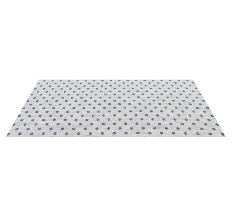 Small flowers pattern vinyl hallway runner - TenStickers