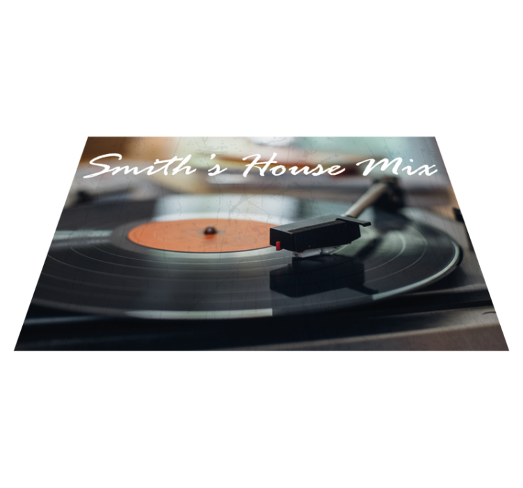 Vinyl With Name Entrance Floor Mat - TenStickers