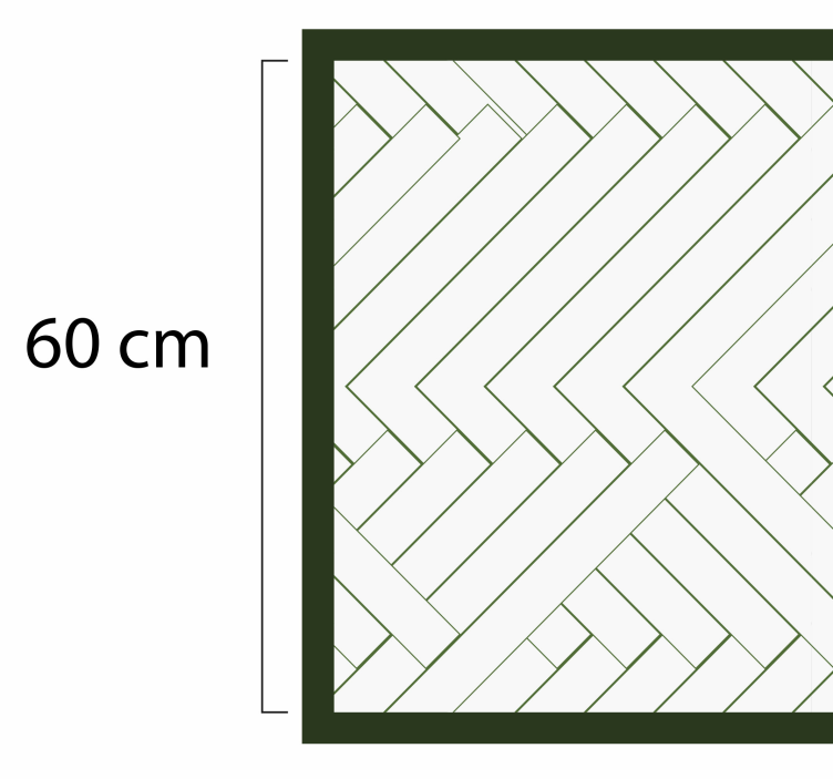 Chevron kitchen runner kitchen vinyl rug - TenStickers