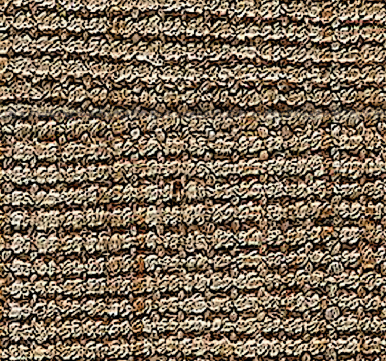 Textured vinyl rug in textured neutral tones - TenStickers
