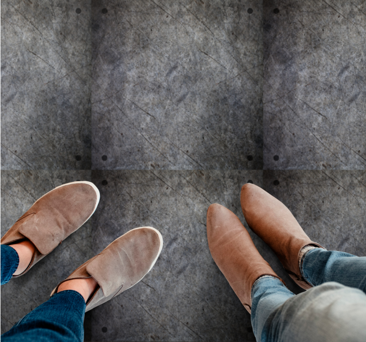 Abstract Marbled Design kids rug - TenStickers