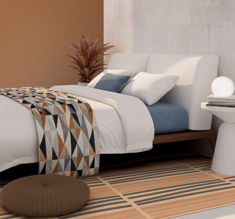 Boho Striped Pattern stripes carpet - TenStickers