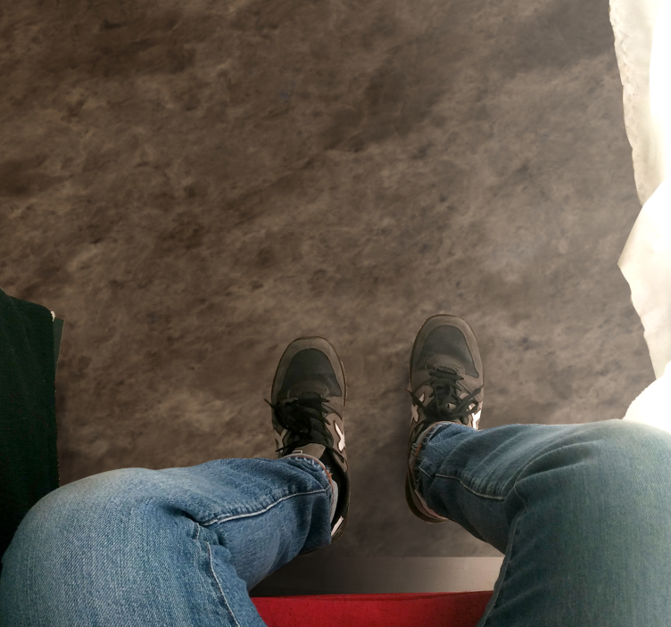 Brown rustic stone pattern texture carpet - TenStickers