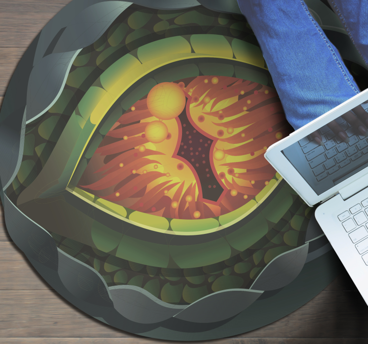 Conceptual Nature Vision nature vinyl rug - TenStickers