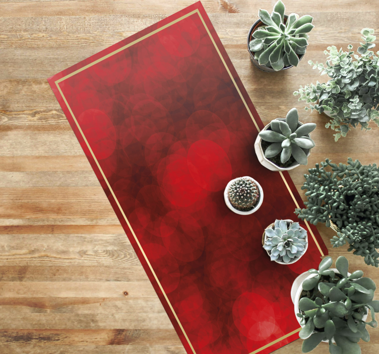 Crimson Textured Finish textured vinyl rug - TenStickers