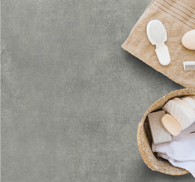 Elegant grey surface marble vinyl rug - TenStickers