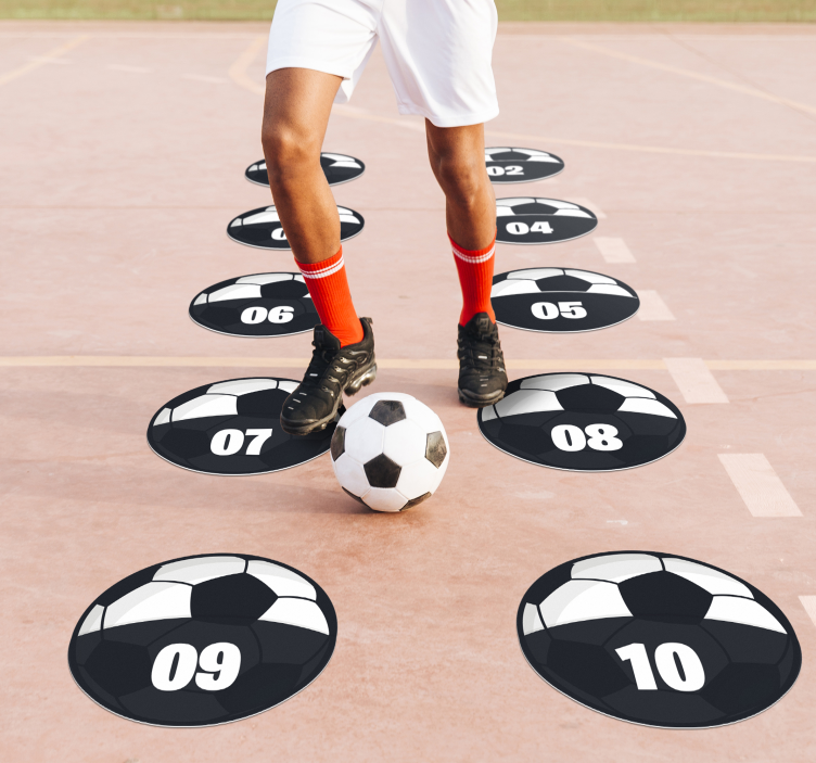 Football Training Pack Rug For Teens - TenStickers