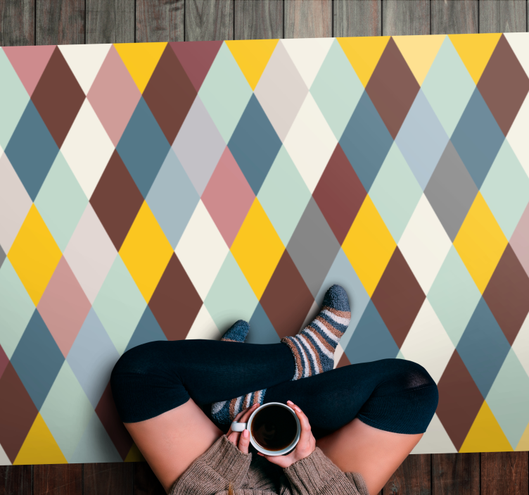 Geometric Rug - TenStickers