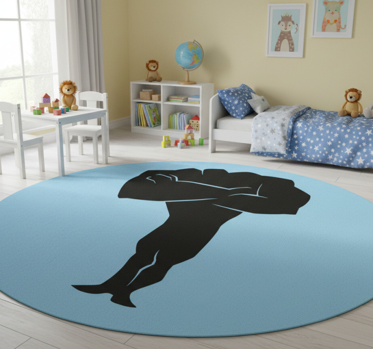 Kids vinyl rug super strong vinyl for children - TenStickers
