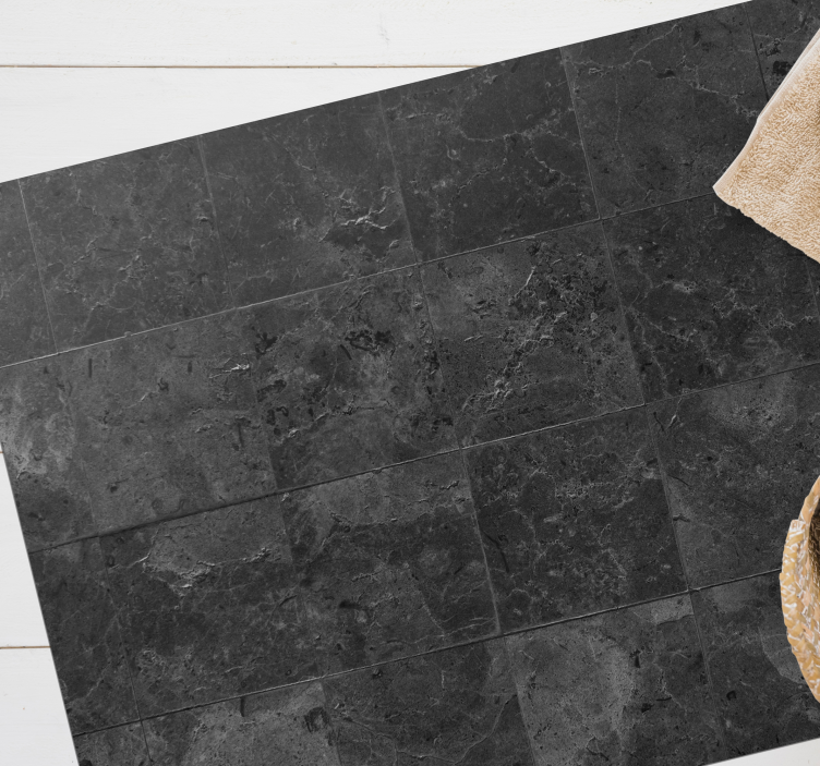 Marbled Surface marble vinyl rug - TenStickers