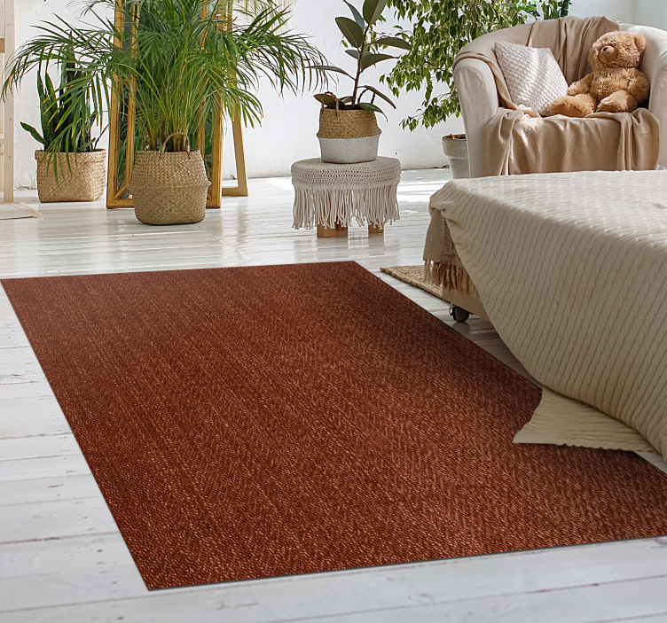 Textured vinyl rug soft touch - TenStickers