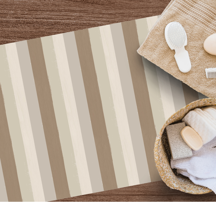 Vinyl rug color arena  stripes carpet - TenStickers