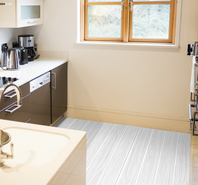 Wooden Textured Surface wood effect vinyl rug - TenStickers