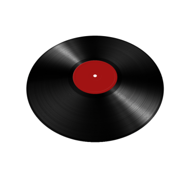 Large Vinyl Disc dining room vinyl rug - TenStickers