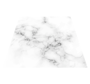 Kitchen vinyl rug with elegant marble design - TenStickers