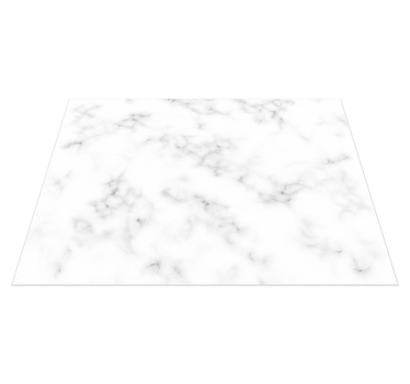 Kitchen vinyl rug with simple marble pattern - TenStickers