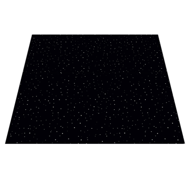 Bedroom vinyl rug starry sky design - TenStickers