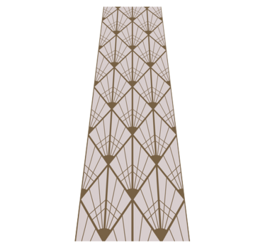 Bedroom vinyl rug in nordic style zelda - TenStickers