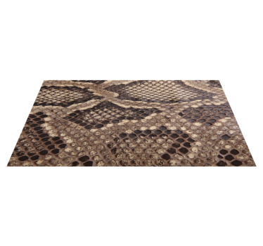Snakeskin Pattern Print Living Room Vinyl Carpet - TenStickers