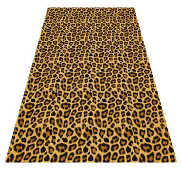 Leopard Design Animal Print Vinyl Rug - TenStickers
