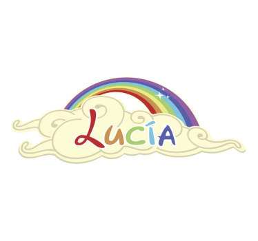 Personalized Rainbow Cloud Design kids rug - TenStickers