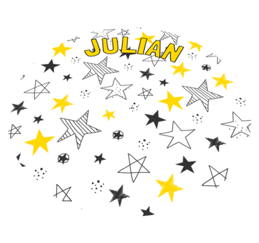 Round personalizable vinyl carpet - TenStickers