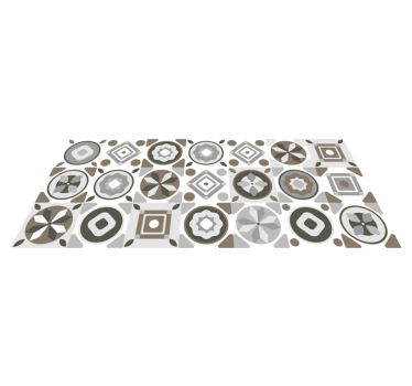 Amazing tile vinyl kitchen mat - TenStickers