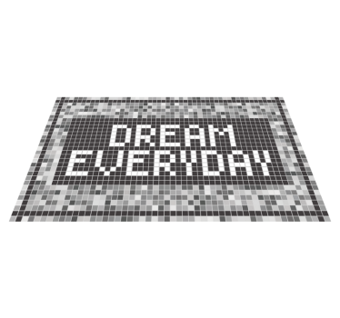 Dream Everyday custom rug - TenStickers
