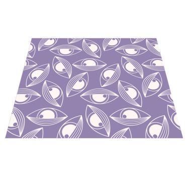 Abstract Fish Pattern animal vinyl rug - TenStickers