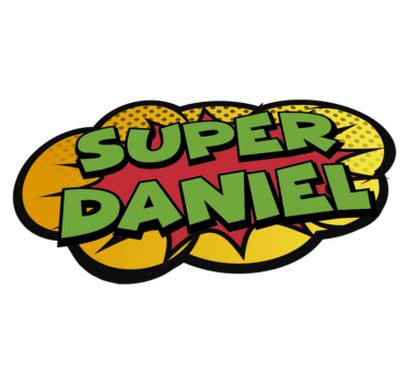 Superhero Customizable custom vinyl rug - TenStickers