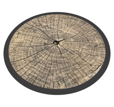 vintage trunk wood effect vinyl flooring - TenStickers