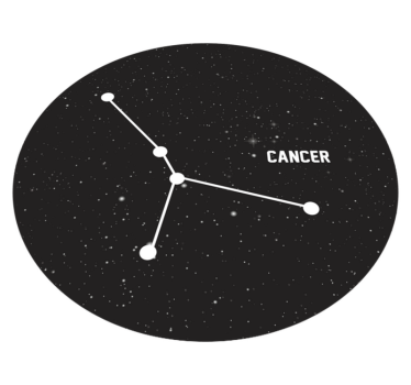 Celestial Constellation star vinyl rug - TenStickers