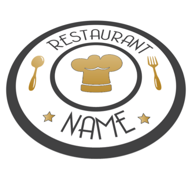 Personalized Chef Circle custom vinyl rug - TenStickers