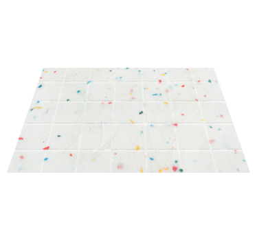 Tile vinyl rug terrazzo tile design - TenStickers