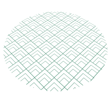 Geometric Lines Layer geometric vinyl rug - TenStickers