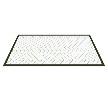Chevron kitchen runner kitchen vinyl rug - TenStickers