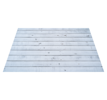 Rustic Wooden wood effect vinyl rug - TenStickers
