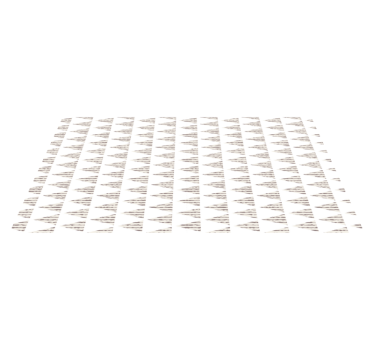 Textured vinyl rug with textured stripe pattern - TenStickers