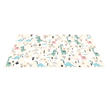 Dinosaur Playland nursery vinyl rug - TenStickers