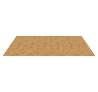 Textured Kitchen Protection kitchen vinyl rug - TenStickers