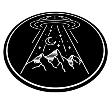 Ovni adventure theme kids vinyl rug - TenStickers