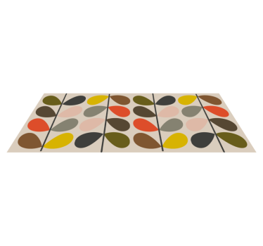 Orla Kiely pattern contemporary rugs - TenStickers