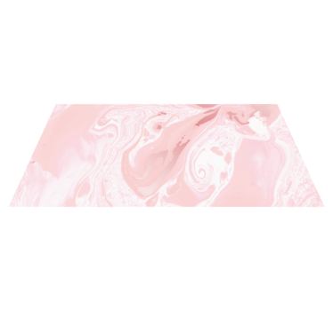 Rose gold marble vinyl kitchen mat - TenStickers