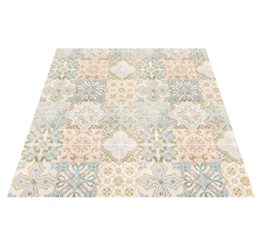 Old relic spanish style vinyl rug - TenStickers