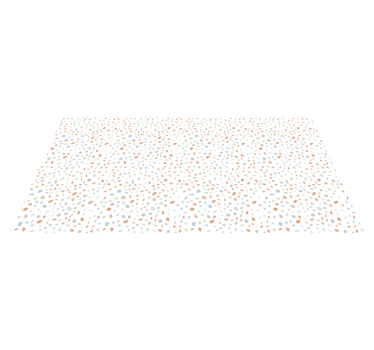 Terrazo candy tile kitchen vinyl rug - TenStickers