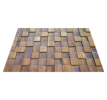 Wooden panel 3d texture wood effect vinyl flooring - TenStickers