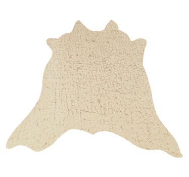 Faux cowhide design animal print vinyl rug - TenStickers