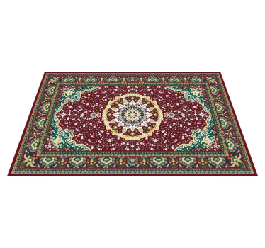 Persian texture vinyl kitchen mat - TenStickers