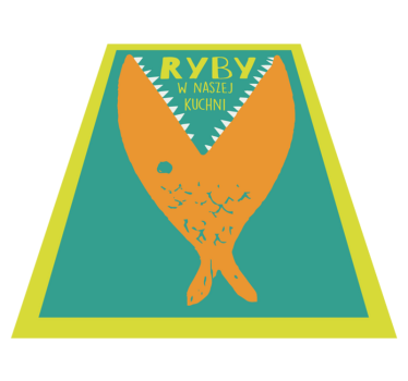 Fish culinary plaque kitchen vinyl rug - TenStickers